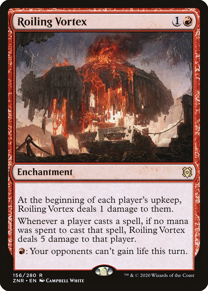 Roiling Vortex 156 (Zendikar Rising)  | Good Games Cannington