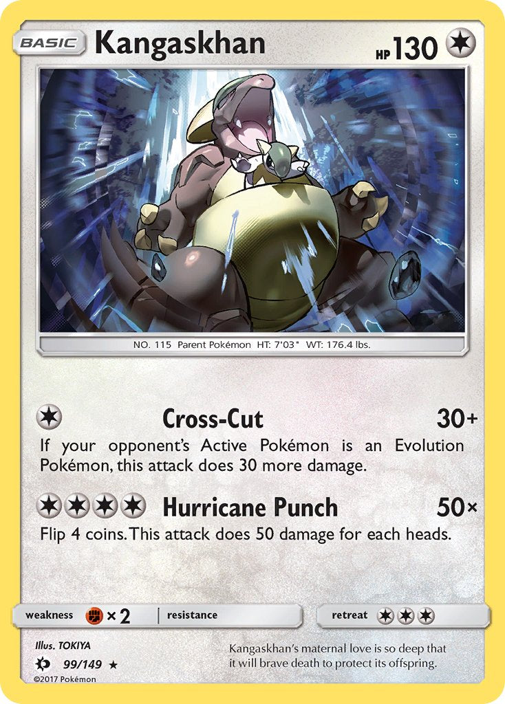 Kangaskhan (99/149) (Theme Deck Exclusive) [Sun & Moon: Base Set] | Good Games Cannington
