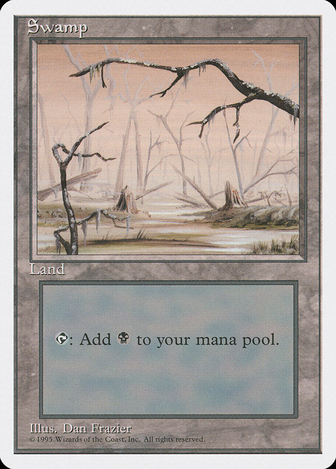 Swamp (Orange Sky) [Fourth Edition] | Good Games Cannington