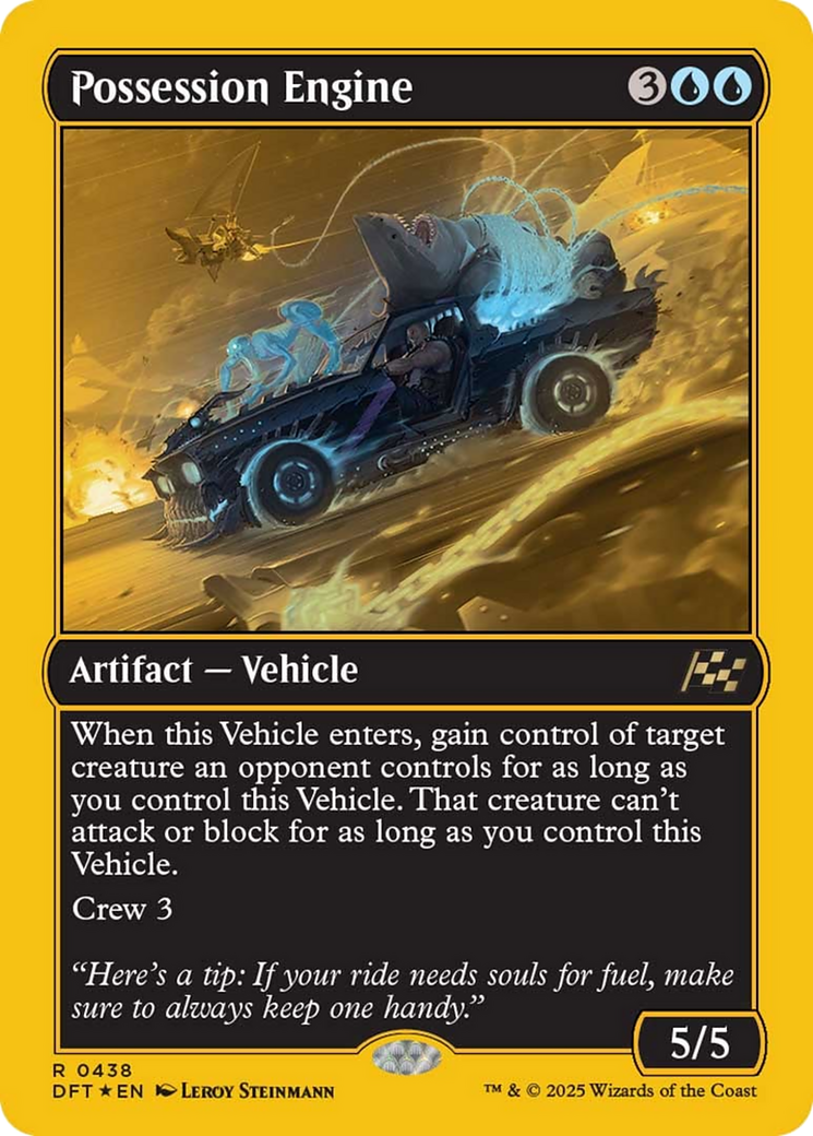 Possession Engine (First-Place Foil) [Aetherdrift] | Good Games Cannington