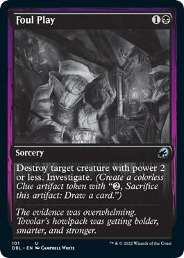Foul Play 101/534 (Innistrad: Double Feature)  - Foil | Good Games Cannington