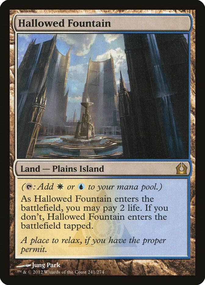 Hallowed Fountain 241 (Return to Ravnica)  - Foil | Good Games Cannington