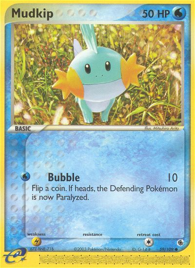 Mudkip (59/109) [EX: Ruby & Sapphire] | Good Games Cannington