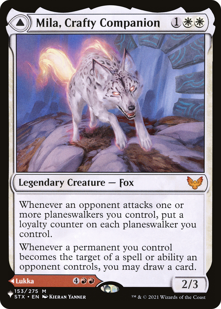 Mila, Crafty Companion // Lukka, Wayward Bonder [Secret Lair: From Cute to Brute] | Good Games Cannington