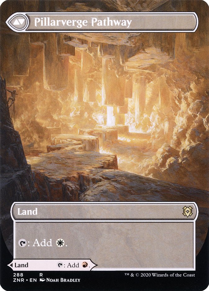 Needleverge Pathway // Pillarverge Pathway (Borderless Alternate Art) [Zendikar Rising] | Good Games Cannington