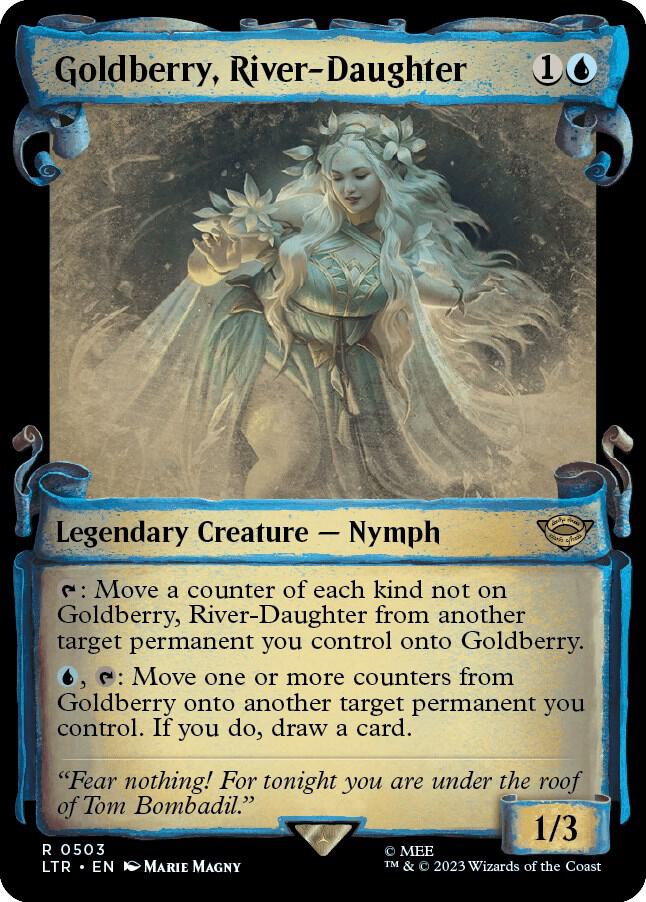 Goldberry, River-Daughter 503 (Universes Beyond: The Lord of the Rings: Tales of Middle-earth)  - Showcase Scroll Foil | Good Games Cannington