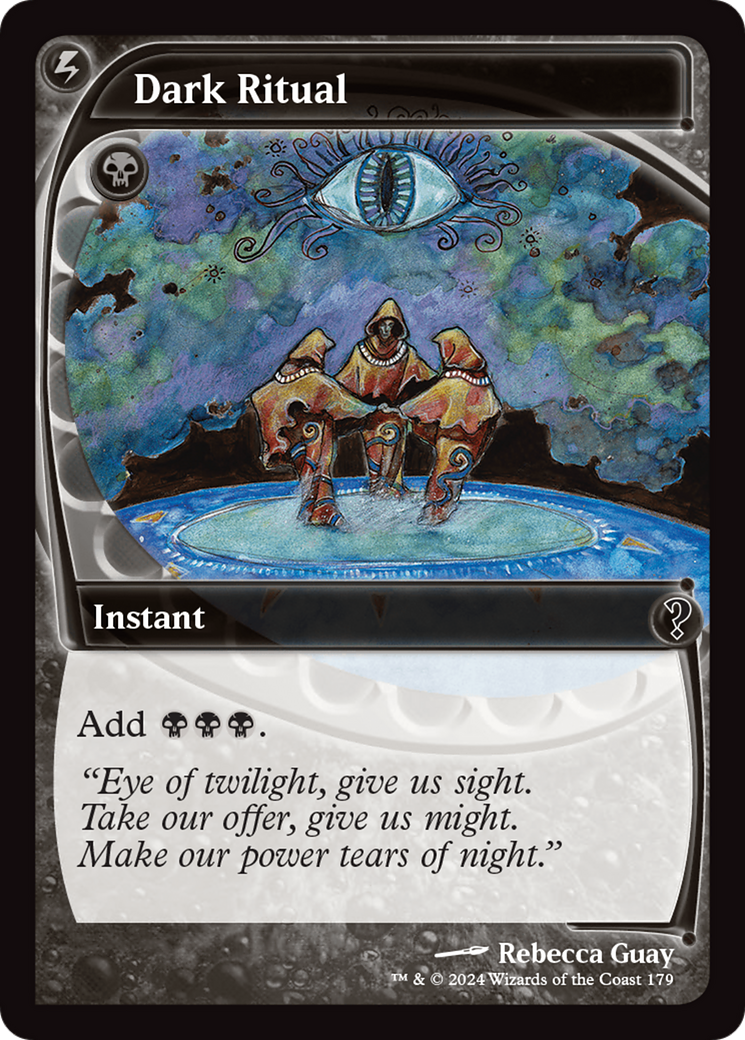 Dark Ritual (Future Sight) [Mystery Booster 2] | Good Games Cannington