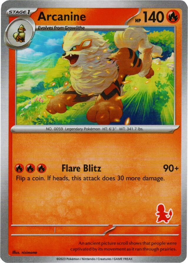 Arcanine [My First Battle] | Good Games Cannington