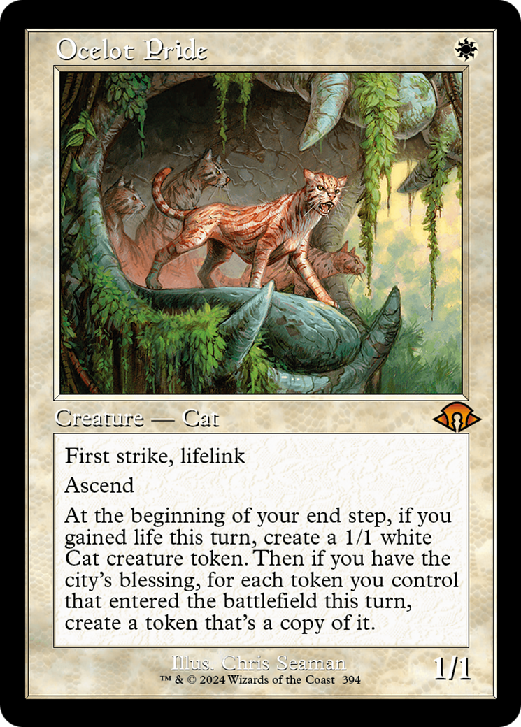 Ocelot Pride (Retro) [Modern Horizons 3] | Good Games Cannington