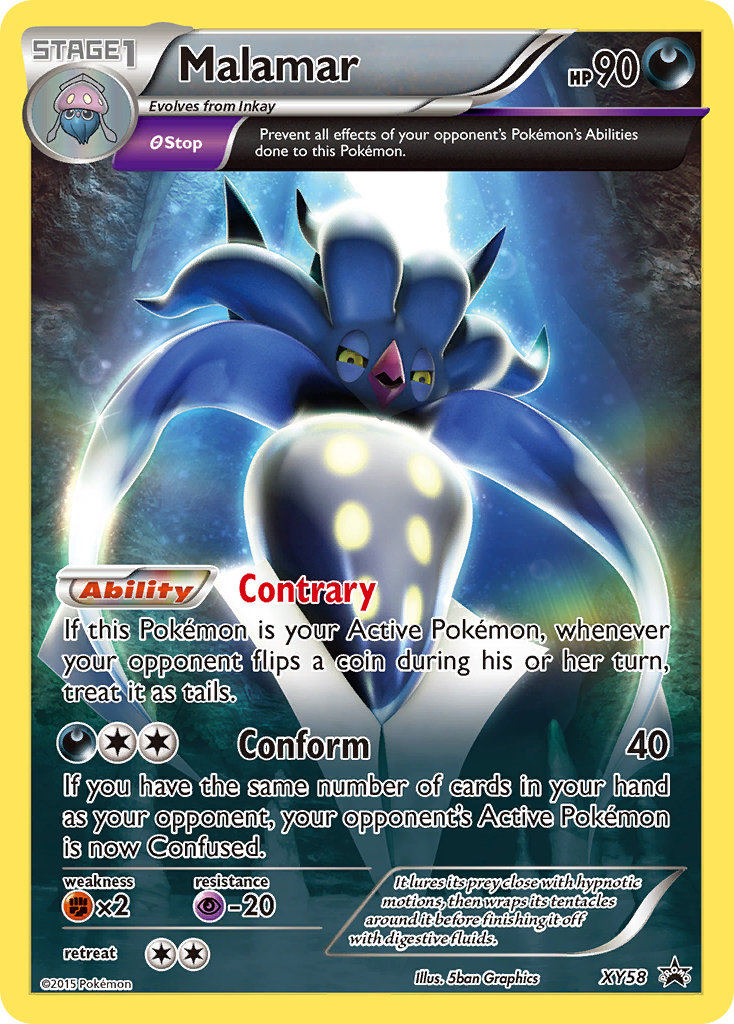 Malamar (XY58) [XY: Black Star Promos] | Good Games Cannington