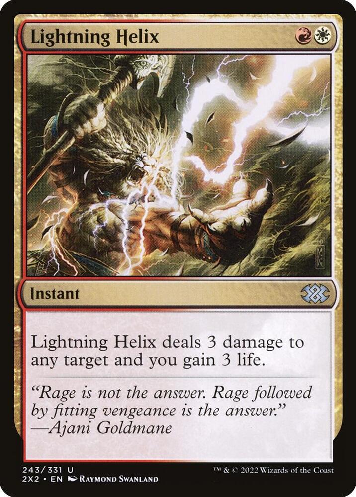 Lightning Helix 243/331 (Double Masters 2022)  | Good Games Cannington