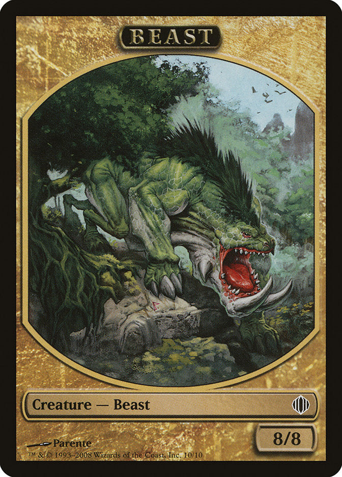 Beast Token [Shards of Alara Tokens] | Good Games Cannington