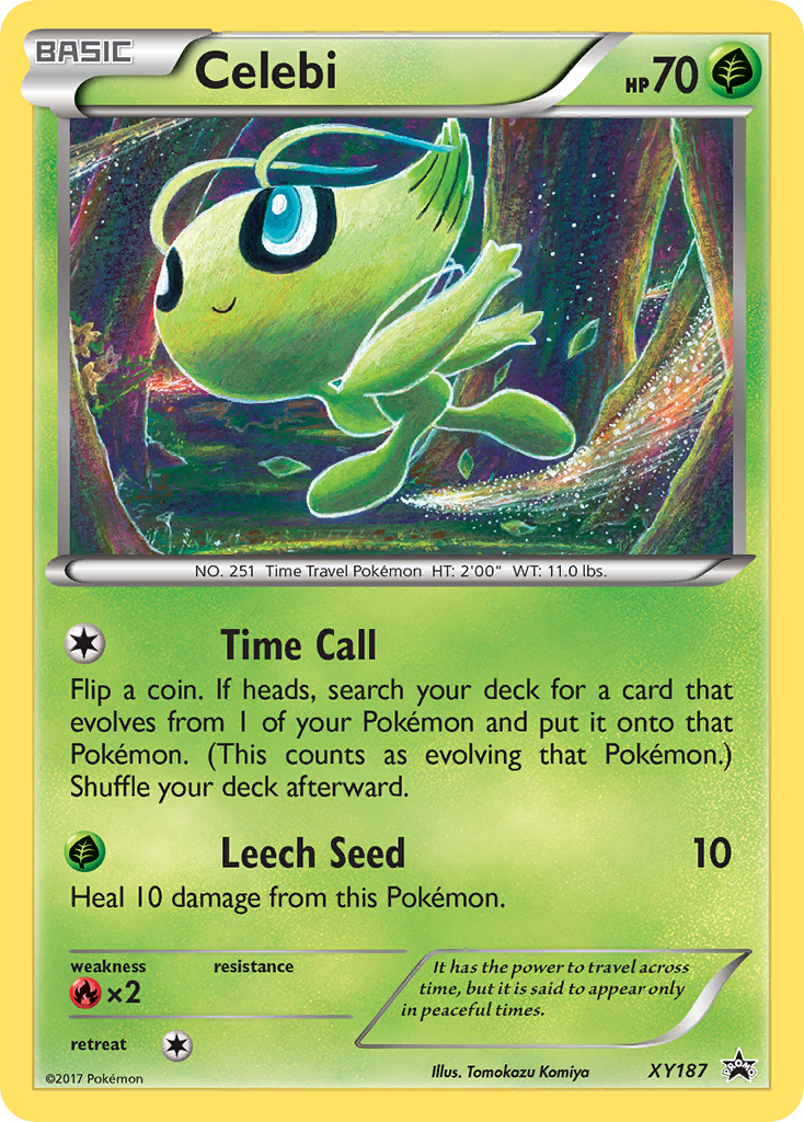Celebi (XY187) [XY: Black Star Promos] | Good Games Cannington