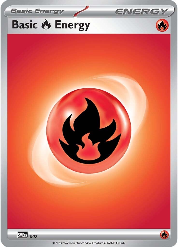 Fire Energy (002) [Scarlet & Violet: Base Set] | Good Games Cannington