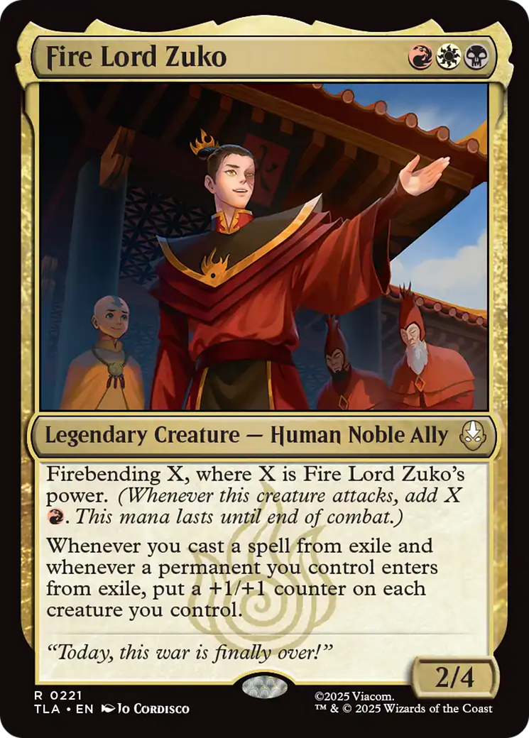 Fire Lord Zuko [Avatar: The Last Airbender] | Good Games Cannington
