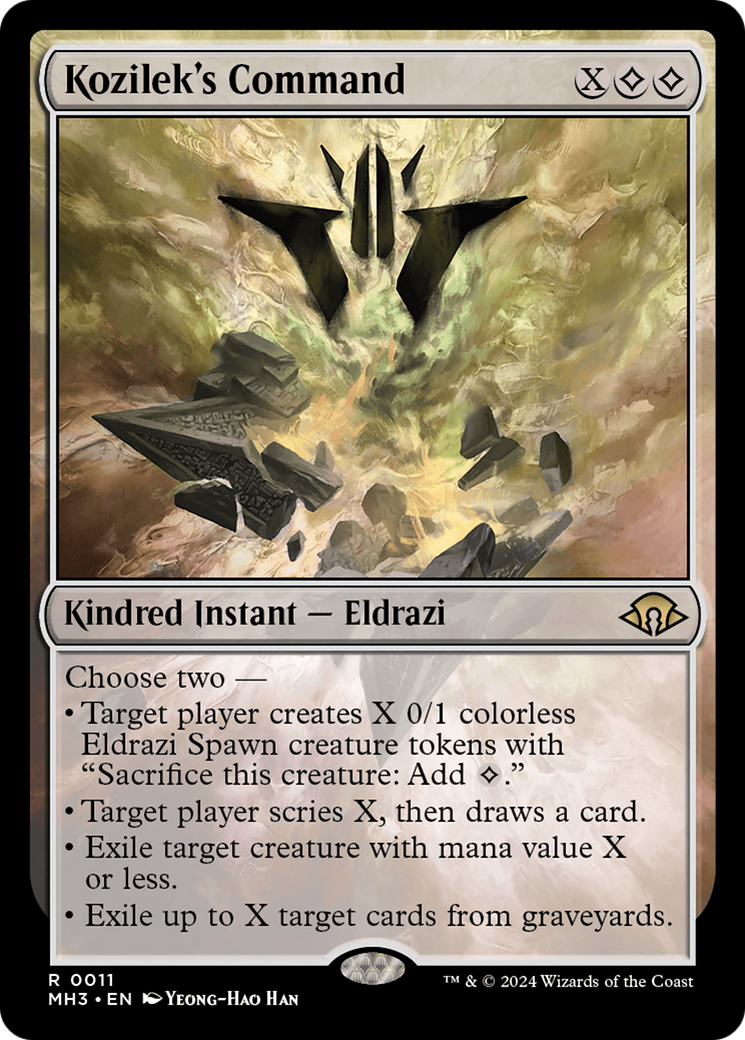 Kozilek's Command [Modern Horizons 3] | Good Games Cannington