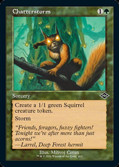 Chatterstorm (Retro Foil Etched) [Modern Horizons 2] | Good Games Cannington