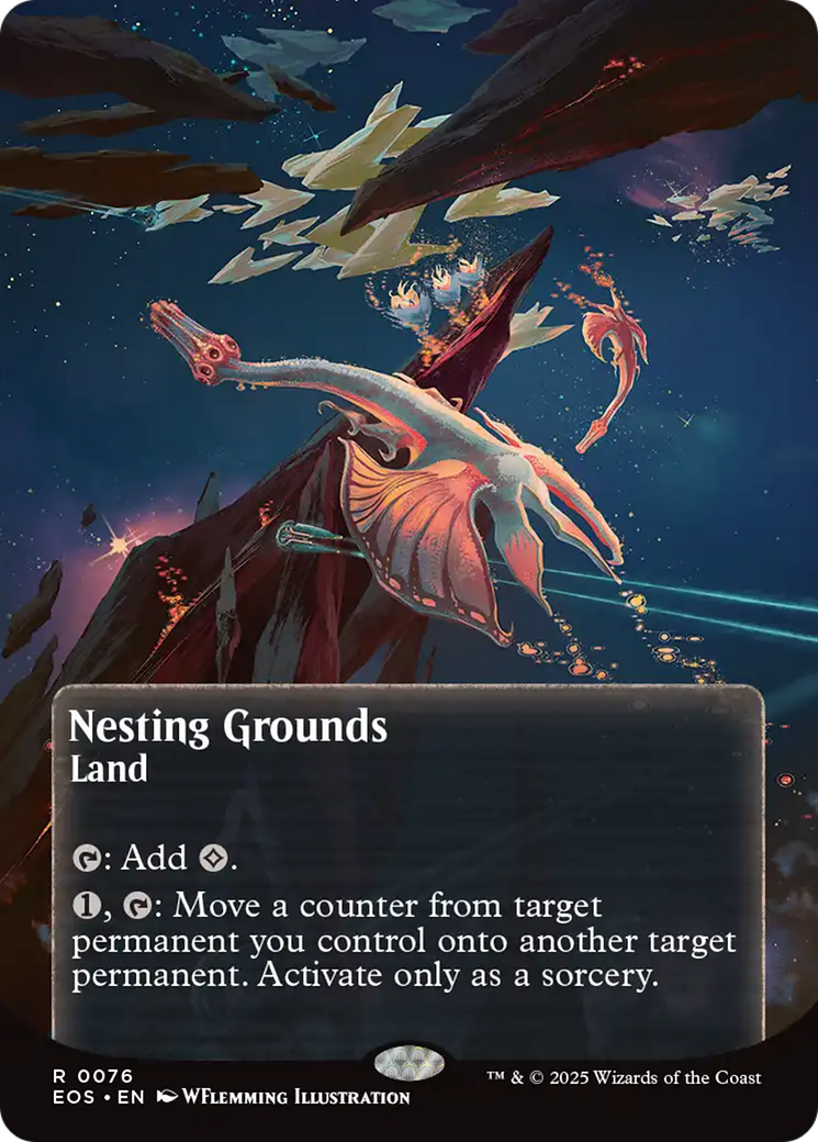Nesting Grounds (0076) (Borderless) [Edge of Eternities: Stellar Sights] | Good Games Cannington