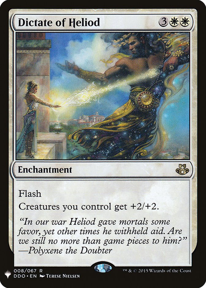 Dictate of Heliod [Mystery Booster] | Good Games Cannington