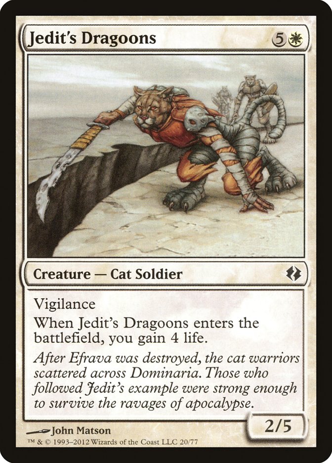 Jedit's Dragoons [Duel Decks: Venser vs. Koth] | Good Games Cannington