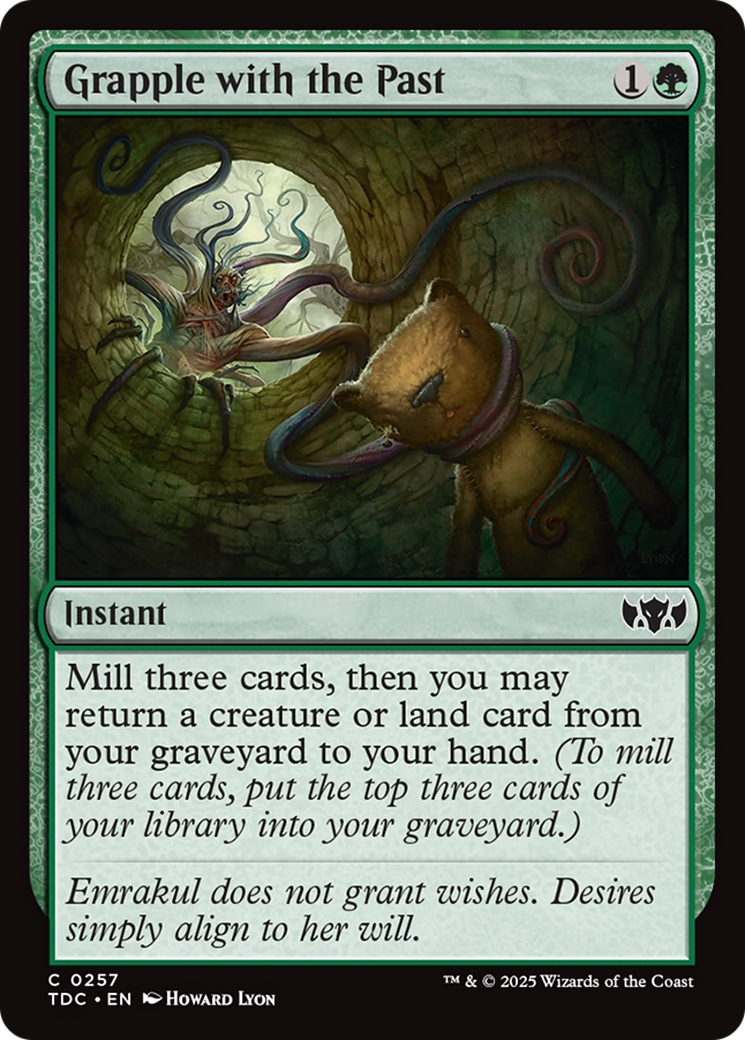 Grapple with the Past [Tarkir: Dragonstorm Commander] | Good Games Cannington