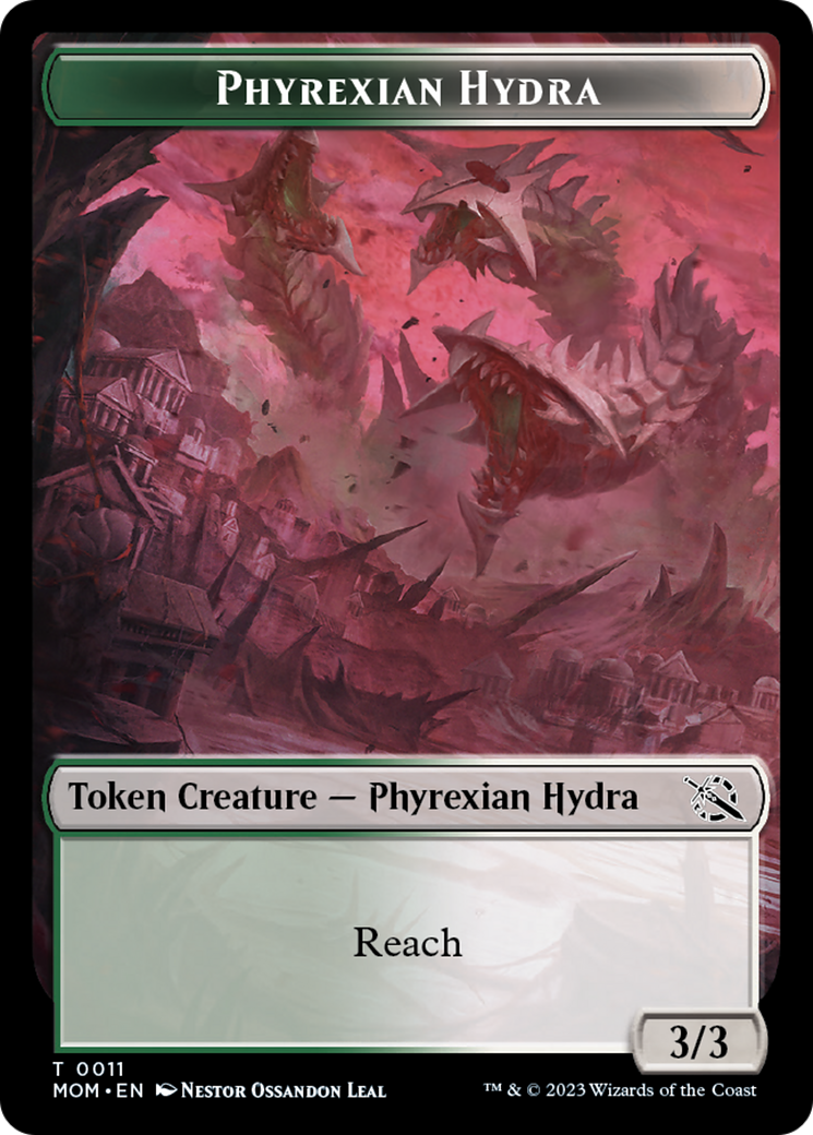 Phyrexian Hydra Token (11) [March of the Machine Tokens] | Good Games Cannington