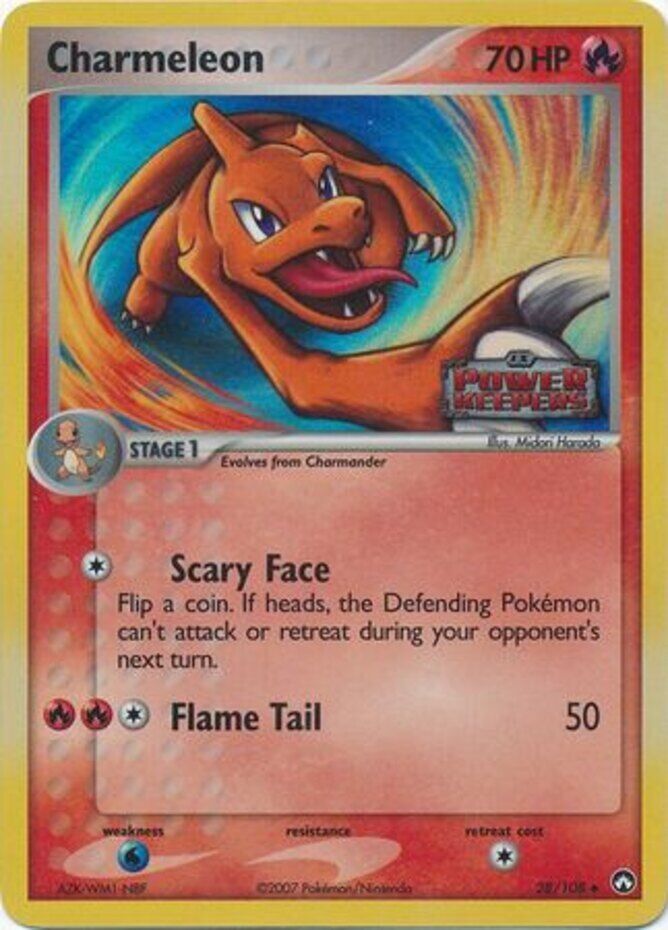 Charmeleon (28/108) (Stamped) [EX: Power Keepers] | Good Games Cannington