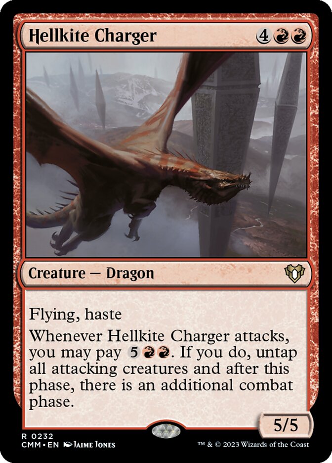 Hellkite Charger 232/451 (Commander Masters)  | Good Games Cannington