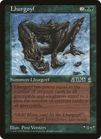 Lhurgoyf (Oversized) [Oversize Cards] | Good Games Cannington