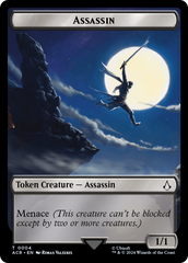 Assassin // Phobos Double-Sided Token [Assassin's Creed Tokens] | Good Games Cannington