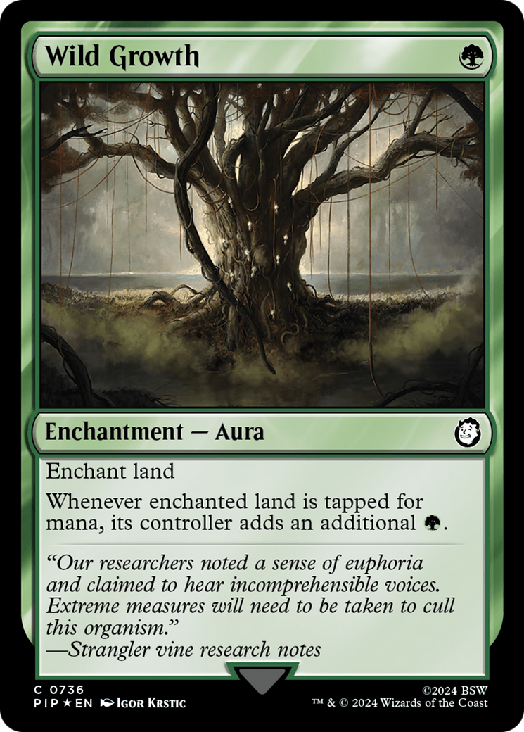 Wild Growth (Surge Foil) [Fallout] | Good Games Cannington