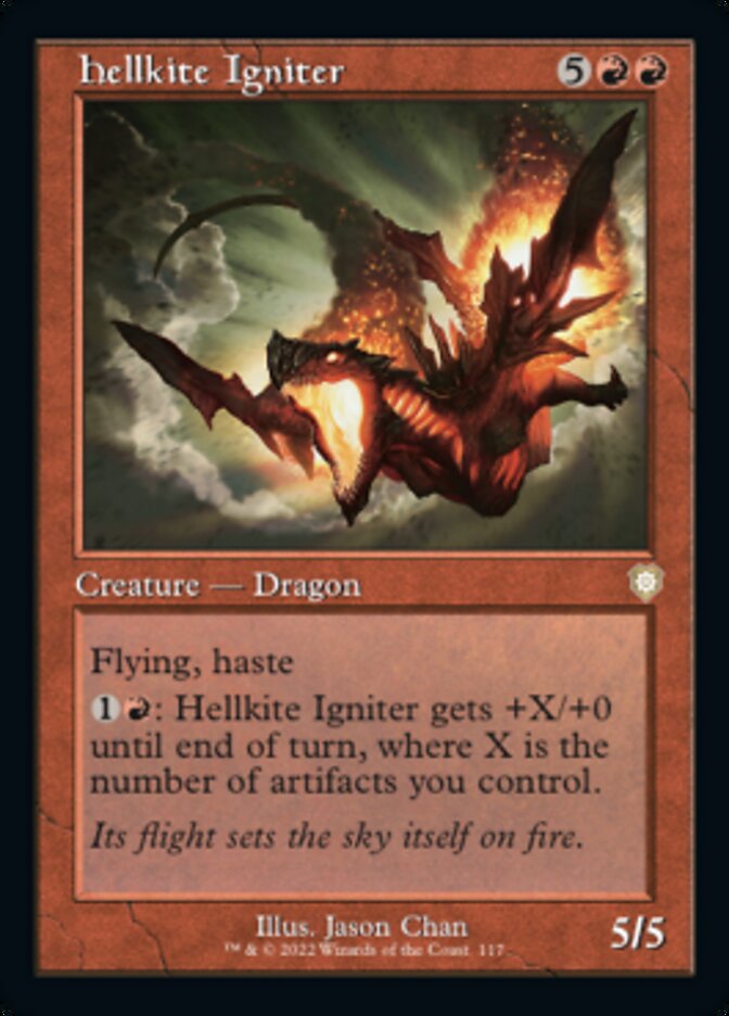 Hellkite Igniter (Retro) [The Brothers' War Commander] | Good Games Cannington