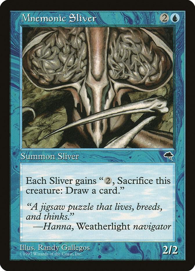 Mnemonic Sliver 77/350 (Tempest)  | Good Games Cannington