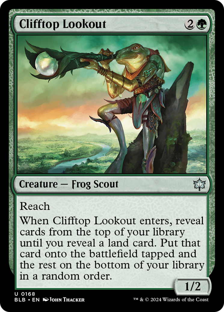 Clifftop Lookout [Bloomburrow] | Good Games Cannington