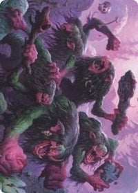 Hagi Mob Art Card [Kaldheim Art Series] | Good Games Cannington