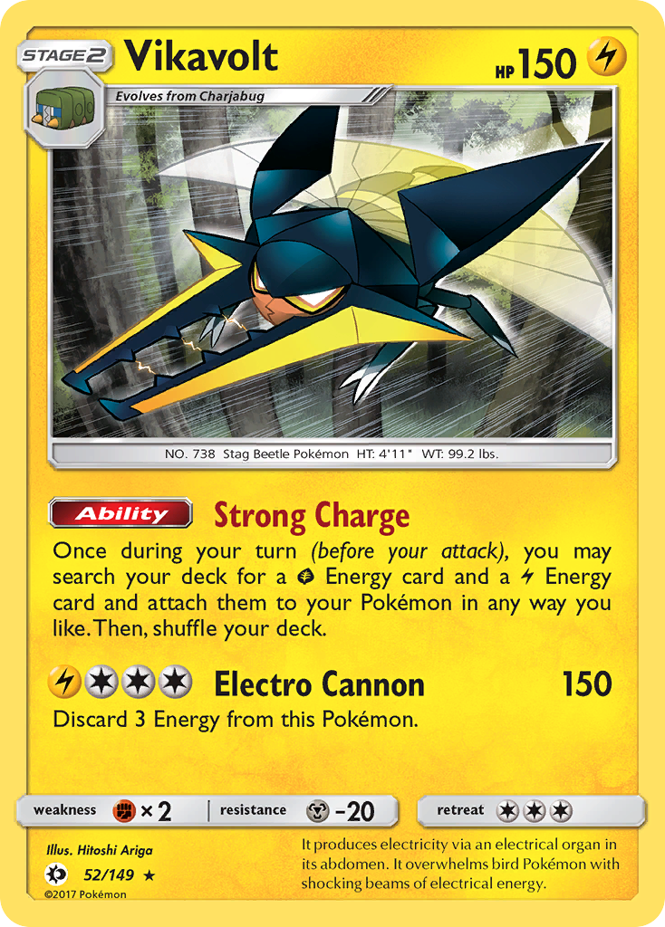 Vikavolt (52/149) [Sun & Moon: Base Set] | Good Games Cannington