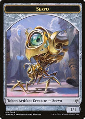 Servo // Dragon Double-Sided Token [Challenger Decks 2020 Tokens] | Good Games Cannington