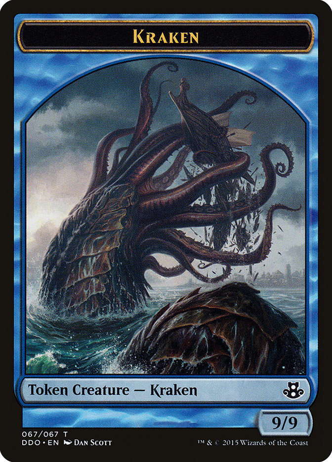 Kraken Token [Duel Decks: Elspeth vs. Kiora] | Good Games Cannington