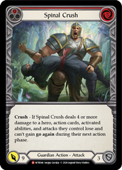 Spinal Crush [U-WTR044] (Welcome to Rathe Unlimited)  Unlimited Rainbow Foil | Good Games Cannington
