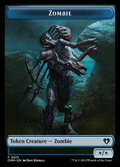 Human Soldier // Zombie (0013) Double-Sided Token [Commander Masters Tokens] | Good Games Cannington