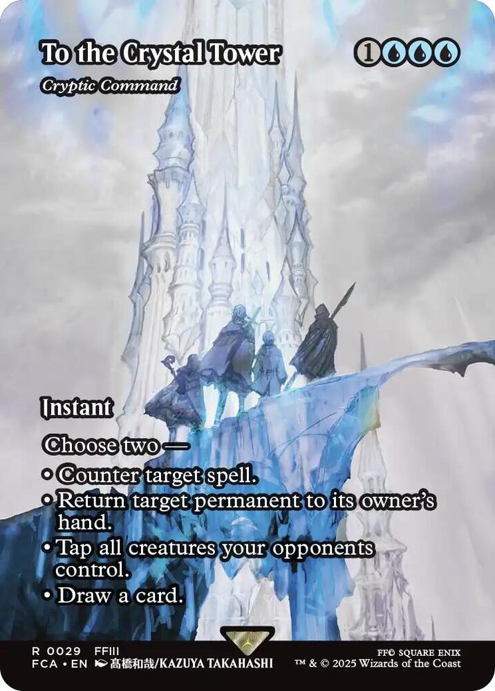 To the Crystal Tower Cryptic Command Showcase 29 (FINAL FANTASY: Through the Ages)  | Good Games Cannington