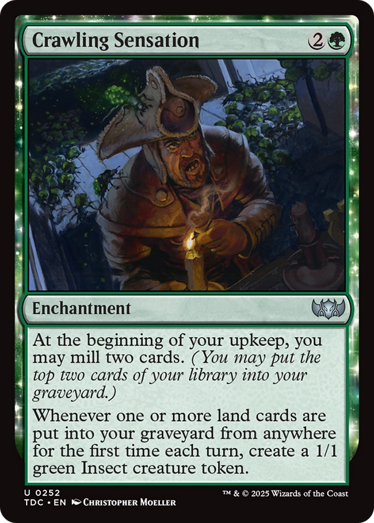 Crawling Sensation [Tarkir: Dragonstorm Commander] | Good Games Cannington