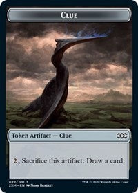 Clue // Servo Double-Sided Token [Double Masters Tokens] | Good Games Cannington