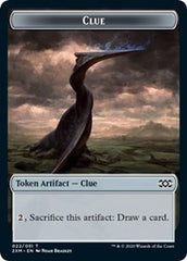 Clue // Servo Double-Sided Token [Double Masters Tokens] | Good Games Cannington