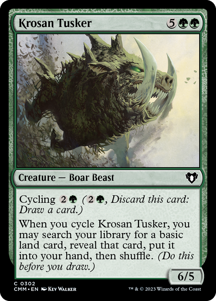 Krosan Tusker [Commander Masters] | Good Games Cannington