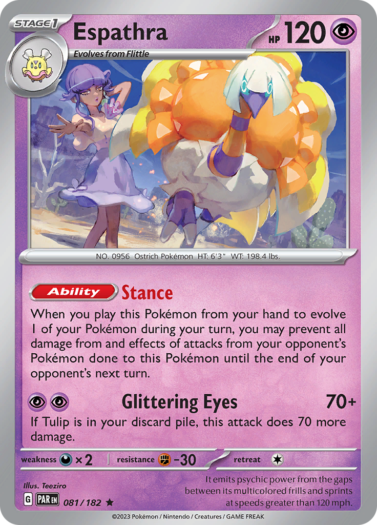 Espathra (081/182) [Scarlet & Violet: Paradox Rift] | Good Games Cannington