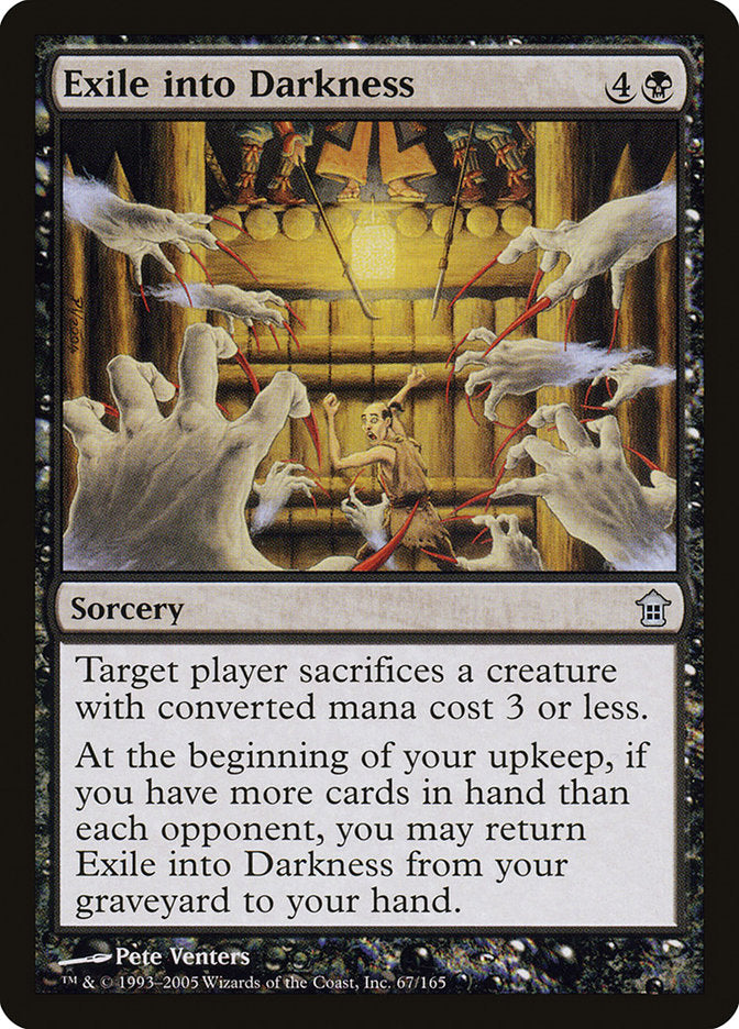 Exile into Darkness [Saviors of Kamigawa] | Good Games Cannington
