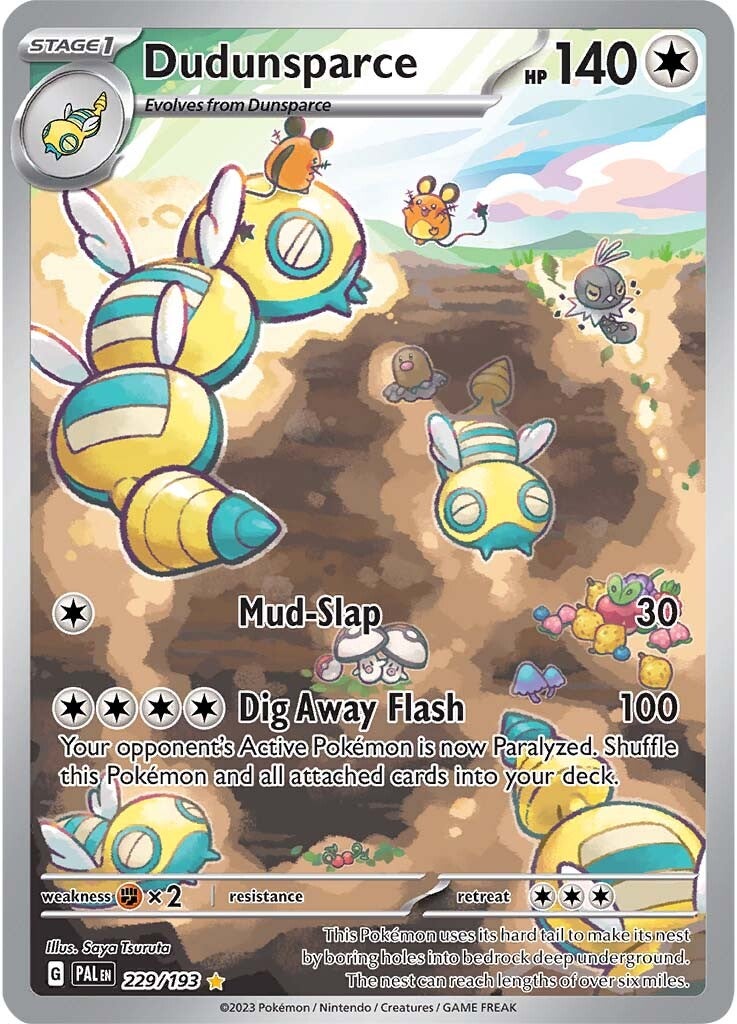 Dudunsparce (229/193) [Scarlet & Violet: Paldea Evolved] | Good Games Cannington