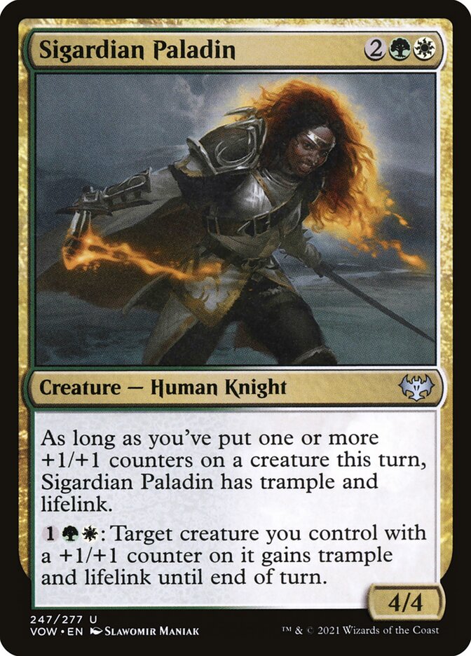 Sigardian Paladin 247 (Innistrad: Crimson Vow)  - Foil | Good Games Cannington