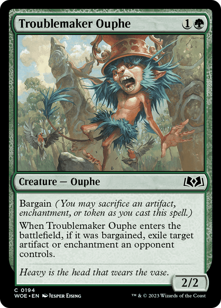 Troublemaker Ouphe [Wilds of Eldraine] | Good Games Cannington